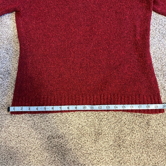 Studio Works Red Sweater - Picture 6 of 9